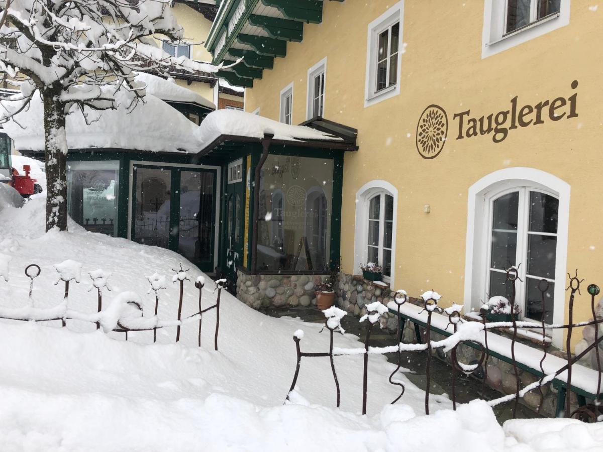 Tauglerei Appartement Enzian In Den Zauberbergen Санкт-Коломан Экстерьер фото